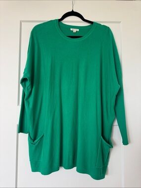 tea n rose Emerald Green tunic